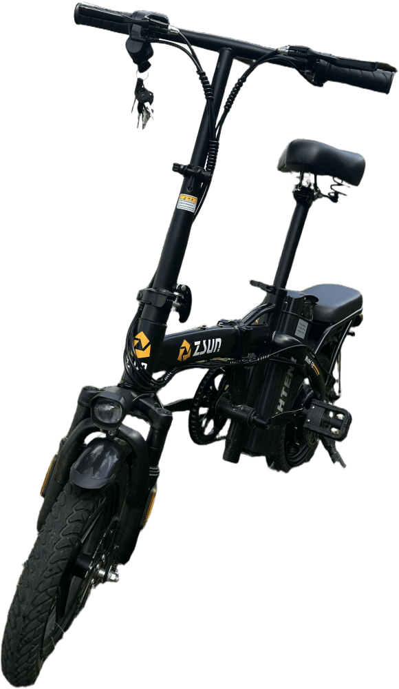Складной Электровелосипед Shtenli Zsun Model F8  10.4A   (45-50км, 28кг)