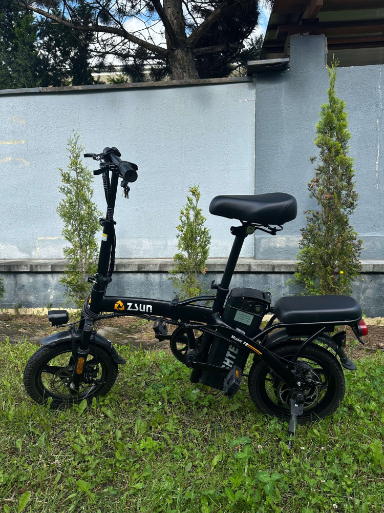Складной Электровелосипед Shtenli Zsun Model F8  10.4A   (45-50км, 28кг) фото-2