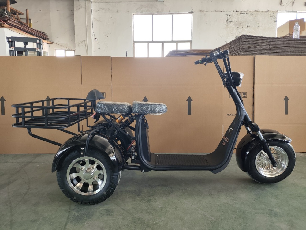 Электроскутер Трицикл Shtenli Model 108 li-on 60/20 2000w фото-4