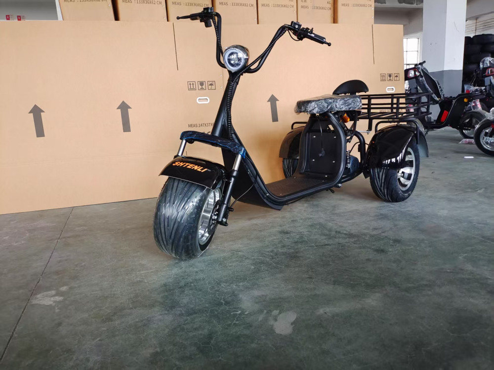 Электроскутер Трицикл Shtenli Model 108 li-on 60/20 2000w фото-10