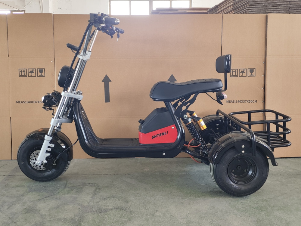Электроскутер Трицикл Shtenli Model 104 mini li-on 48/12 250w фото-6