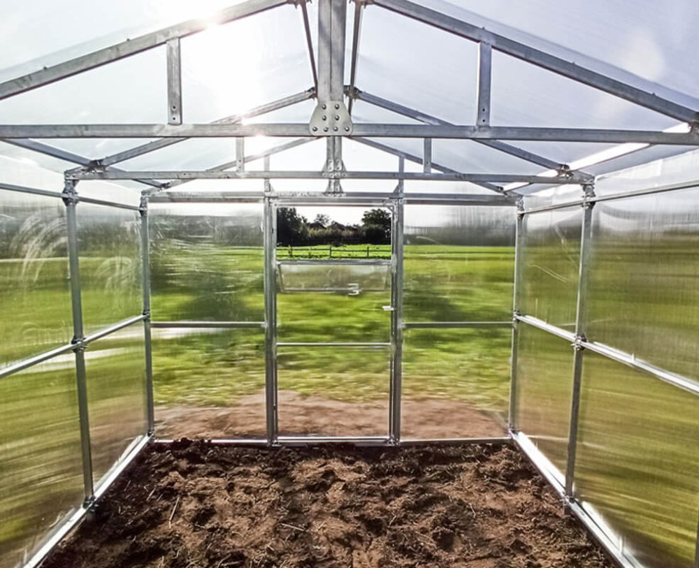 Теплица СПР 40дк шаг 1 м ширина 2.85 м фото-4