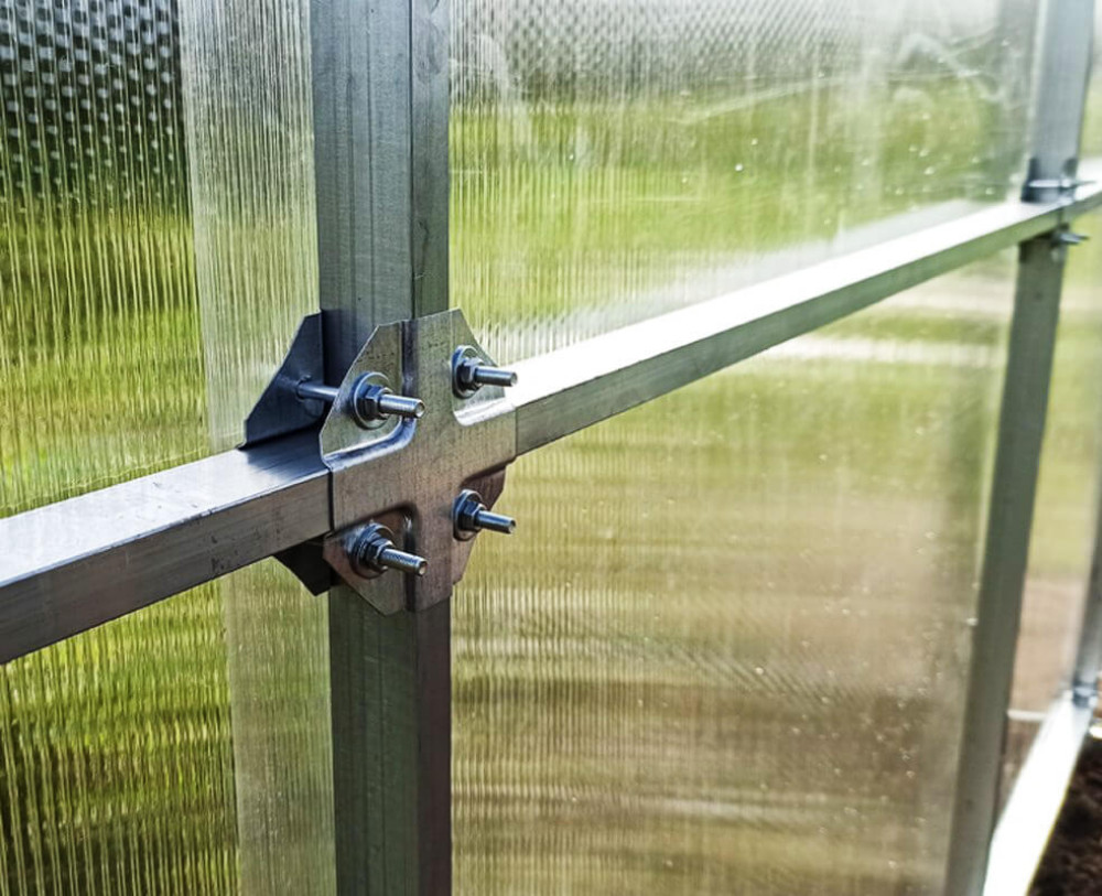 Теплица СПР 40дк шаг 1 м ширина 2.85 м фото-5