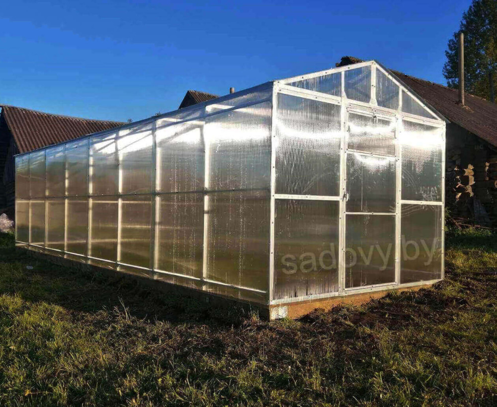 Теплица СПР 40дк шаг 1 м ширина 2.85 м фото-3