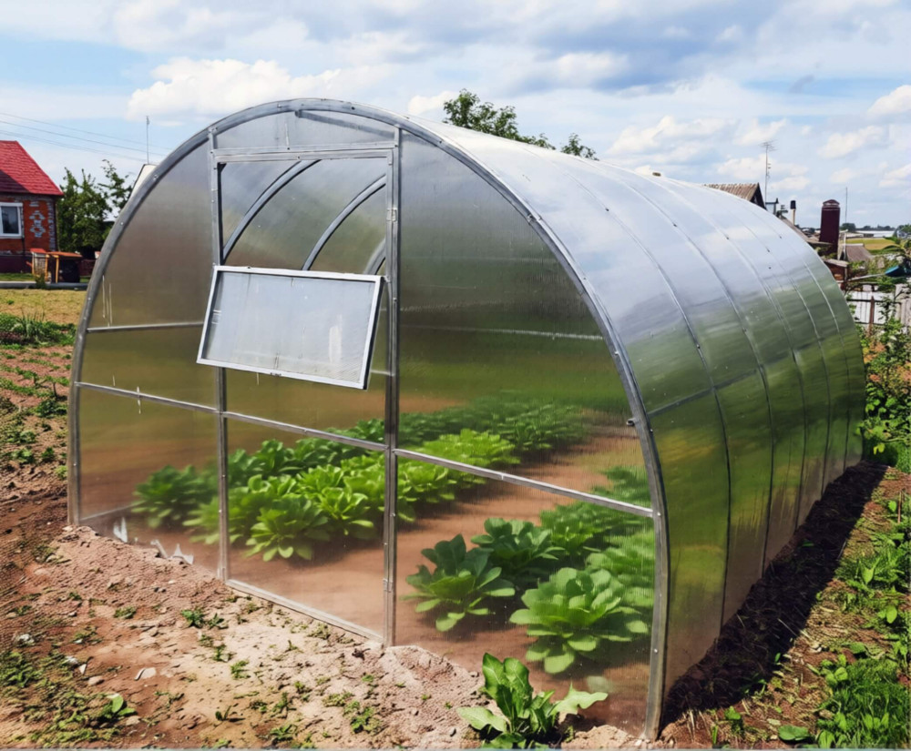 Теплица СПР 40ц шаг 67 см ширина 3 м Теплица СПР 40ц шаг 67 см ширина 3 м